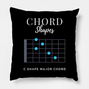 Chord Shapes C Shape Major Chord Tabs Pillow