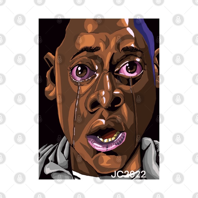 Get Out "The Sunken Place" portrait (original) by StagArtStudios