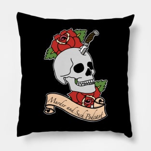 Memento Mori (DARK SHIRT - FRONT ONLY) Pillow