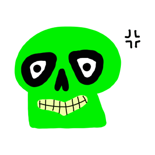 Funny Skull, cute skeleton T-Shirt