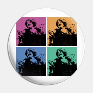 Patti LuPone I'll Drink to That Company PopART Pin