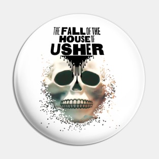 The Fall of the House of Usher Carla Gugino skull mask Pin
