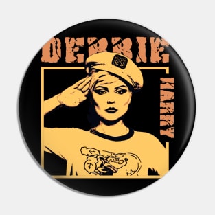 Vintage punk girl Pin