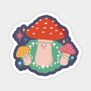 Mushrooms Party Magnet