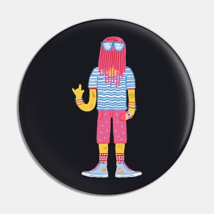 K Tube Dude Pin