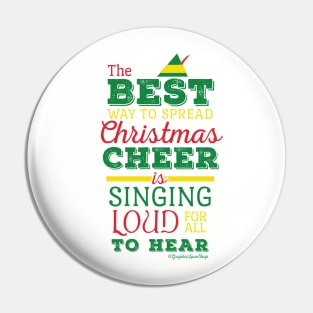 Best Way to Spread Christmas Cheer © GraphicLoveShop Pin