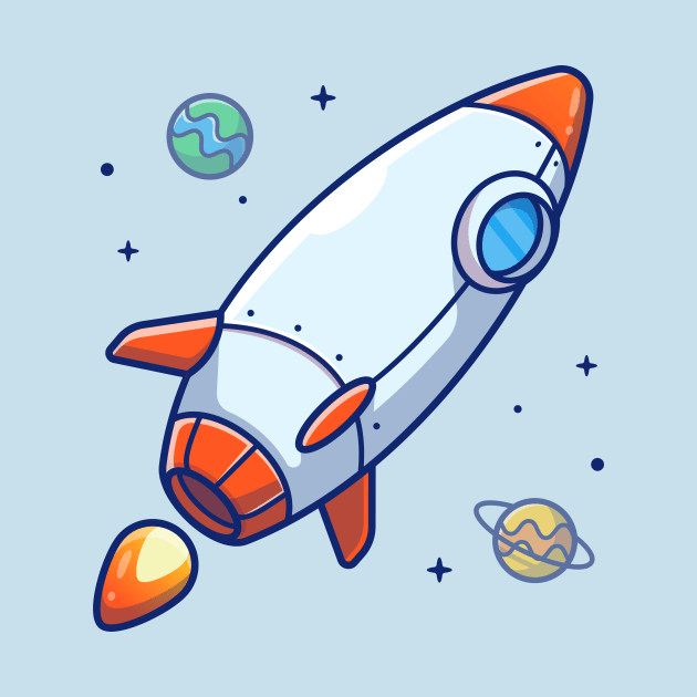 Rocket And Planets by Catalyst Labs