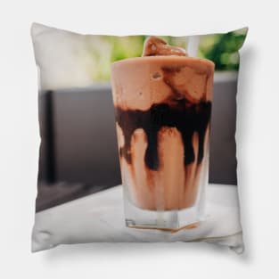 Chocolate Shake Pillow