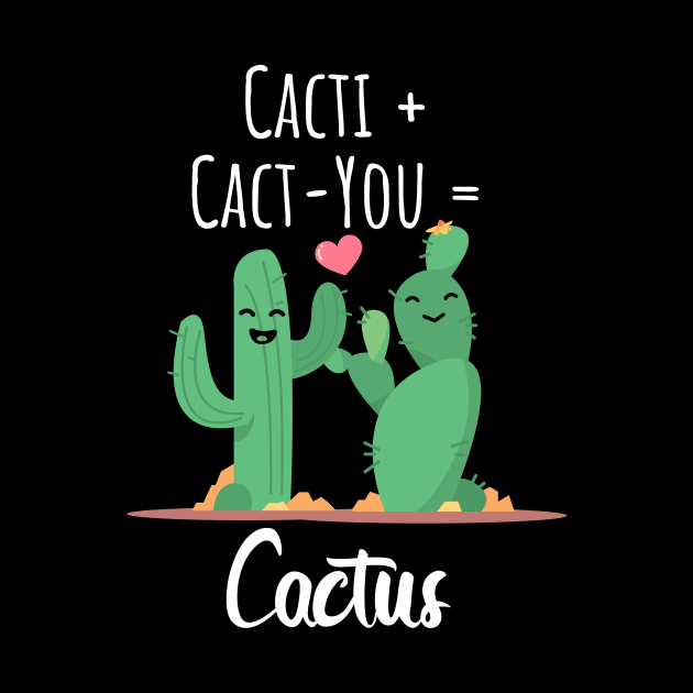 Cactus love couple cute by maxcode