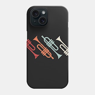 Vintage Marching Band Trumpets Phone Case