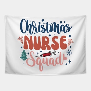 Christmas Nurse Crew Tapestry