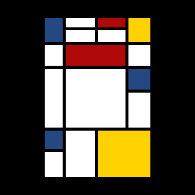 Mondrian Art by Revived.Arts