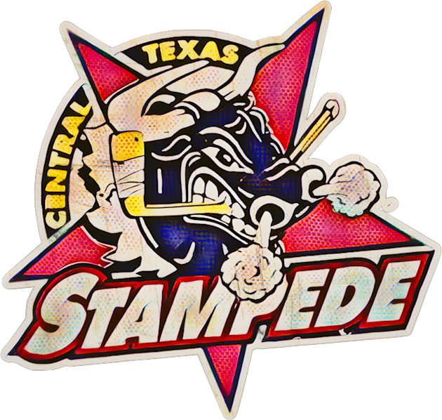 Central Texas Stampede Hockey Kids T-Shirt by Kitta’s Shop