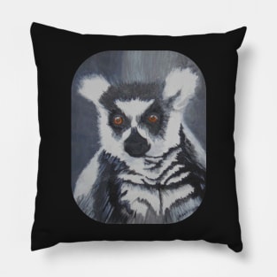 The Lemur Stare! Pillow