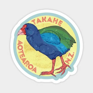Takahe New Zealand Bird Magnet