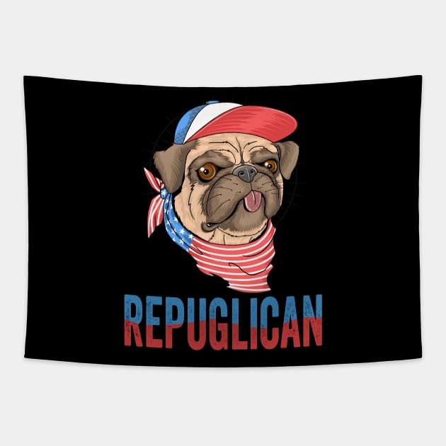 Repuglican Tapestry by BadDesignCo