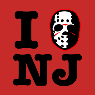 I Hockey Mask New Jersey! T-Shirt