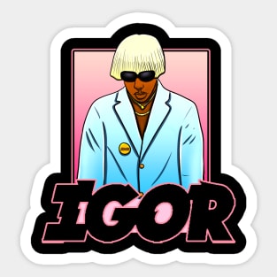 Igor Album Cover Sticker for Sale by th3realcece