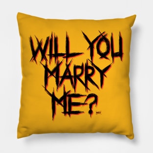 Will You Marry Me ? Pillow