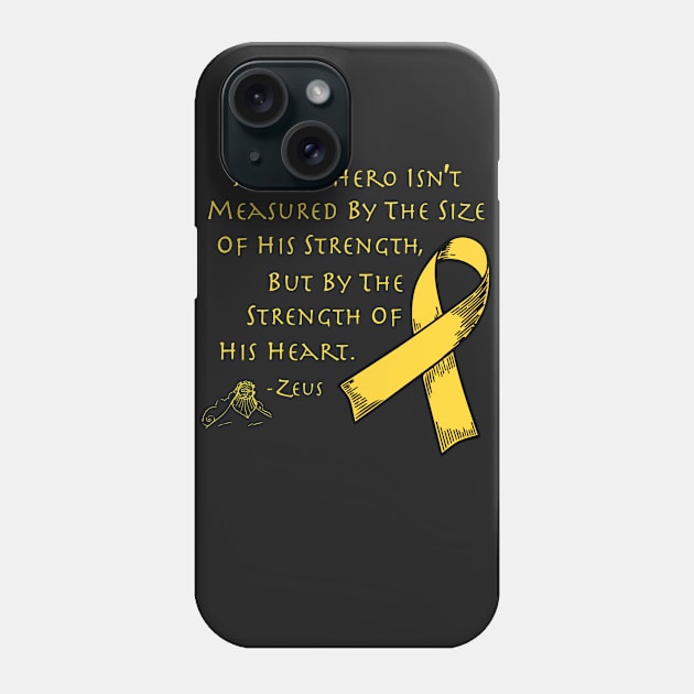 Zeus Hates Cancer Phone Case by MagicalMeltdown