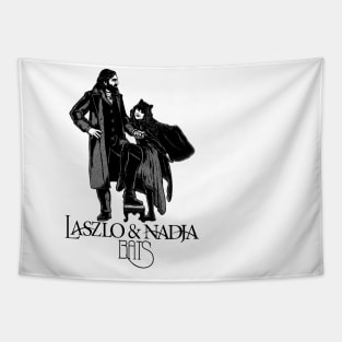 LASZLO AND NADJA PENCIL BATS Tapestry