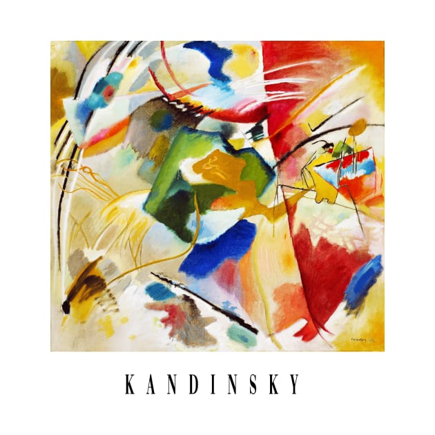 Abstract Kandinsky Painting by thecolddots