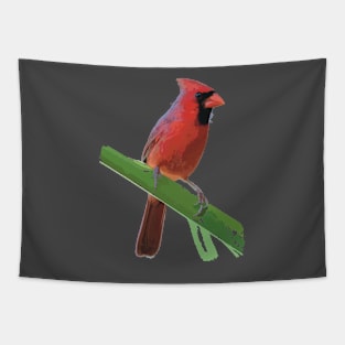 Northern Cardinal or Redbird Tapestry