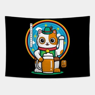 Oktoberfest Neko Tapestry