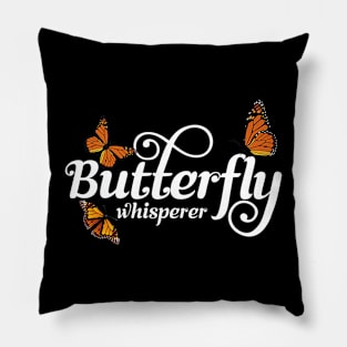 Butterfly Whisperer Pillow