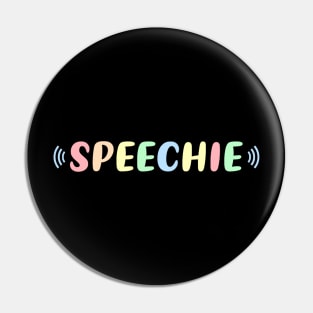 Speechie Pin