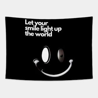 Let your smile light up the World Tapestry