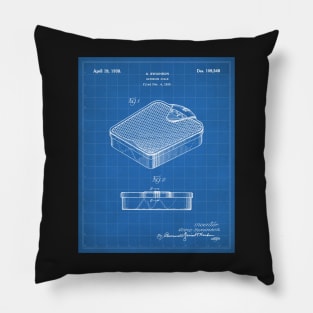 Bathroom Scale Patent - Housewarming Bathroom Art - Blueprint Pillow