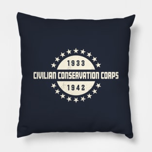 Civilian Conservation Corps - Stars with Years Pillow