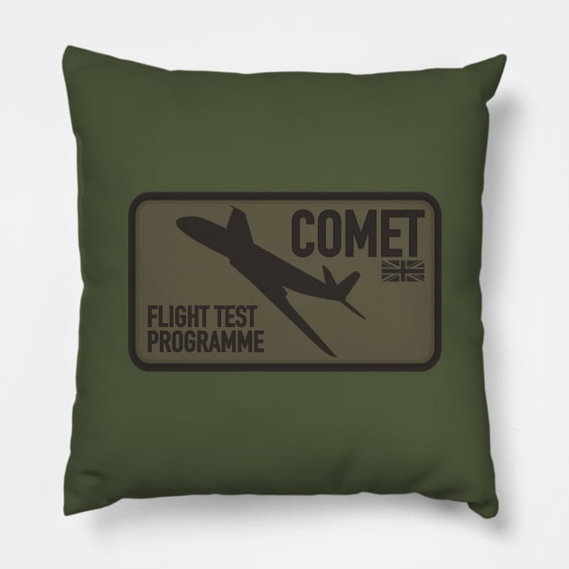 de Havilland Comet Patch Pillow by TCP