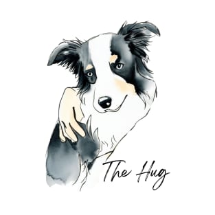 The Hug - Border Collie T-Shirt