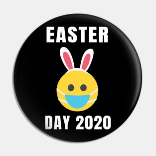 Easter Day Emojis Mask Emoticon Eggs Bunny Funny Gift 2020 Pin