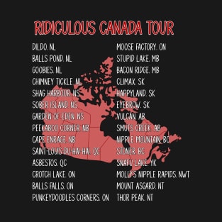 Ridiculous Canada Tour T-Shirt