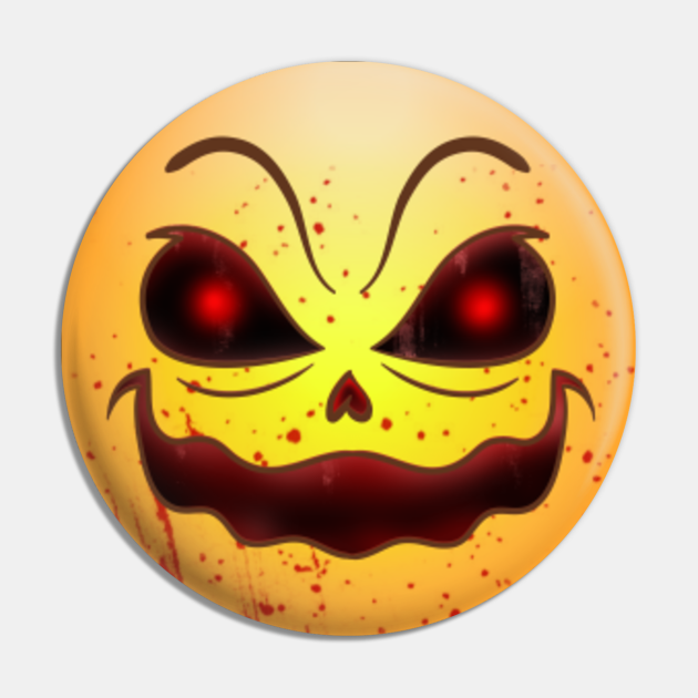 Weird Smiling Face Sinister Smiley - Funny Smiley - Pin | TeePublic Weird Smiling Face Sinister Smiley - Funny Smiley - Pin | TeePublic
