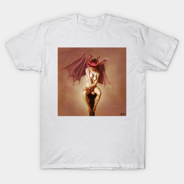 Demon girl - Fantasy - T-Shirt