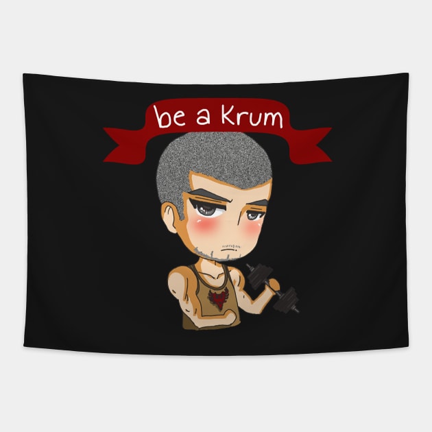 Be a Krum - Viktor Tapestry by PeiperAylen94