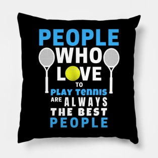 US Open People Who Love To Play Tennis Pillow