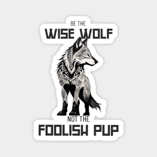 Wolf Howling T-shirt Magnet