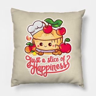 kawaii apple pie lover Pillow