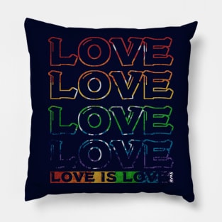 Gay Pride - Rainbow of Love Pillow