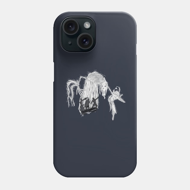 Three brothers tale with death Phone Case by Uwaki