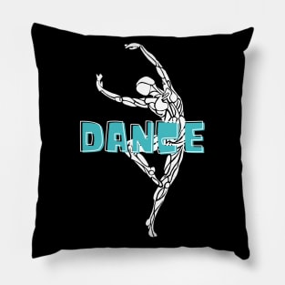 For Dancer: Dance Art Pillow