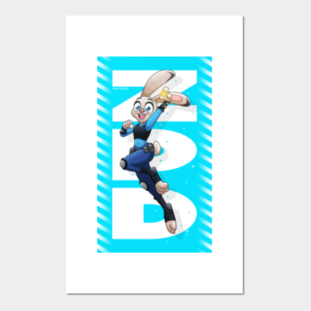judy hopps zootopia posters and art prints teepublic