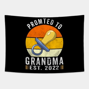 Grandma 2022 For Pregnancy Announcement Funny Tapestry