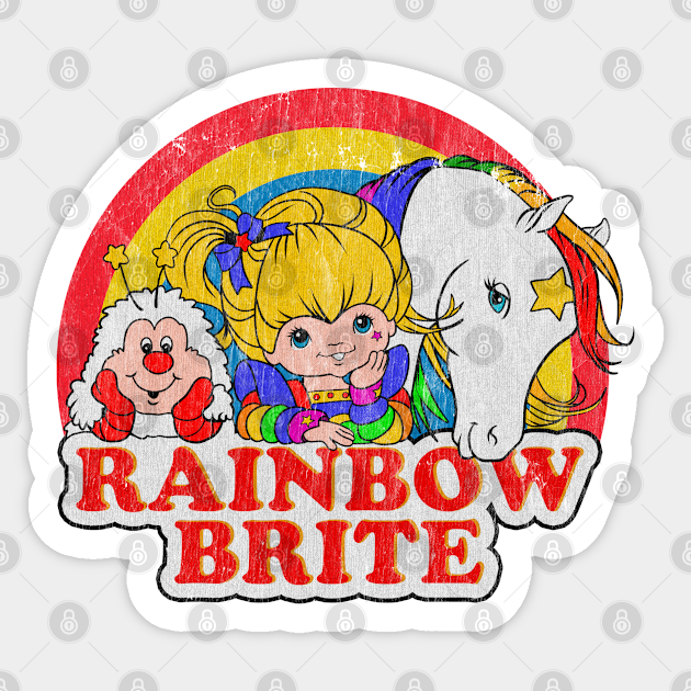 Vintage Rainbow brite - Rainbow Brite - Sticker