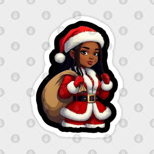 Cute Santa Babe Magnet by UrbanLifeApparel
